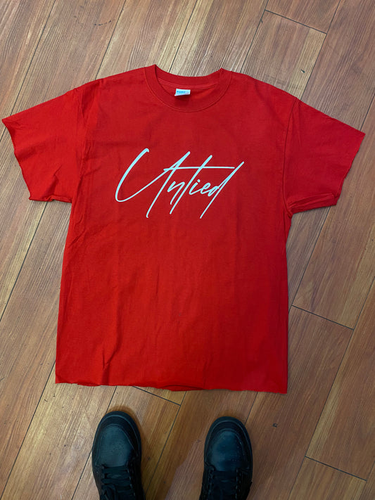 “Untied” Tee Red